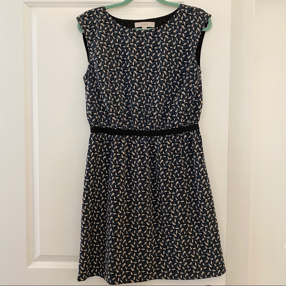 LOFT Elastic Waist Dress